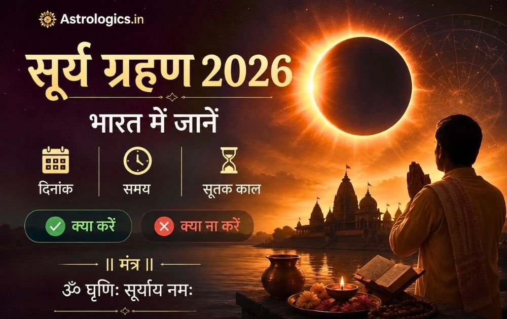 Surya Grahan 2026: Date, Time, Sutak Kaal in India, Do’s & Don’ts & Mantras