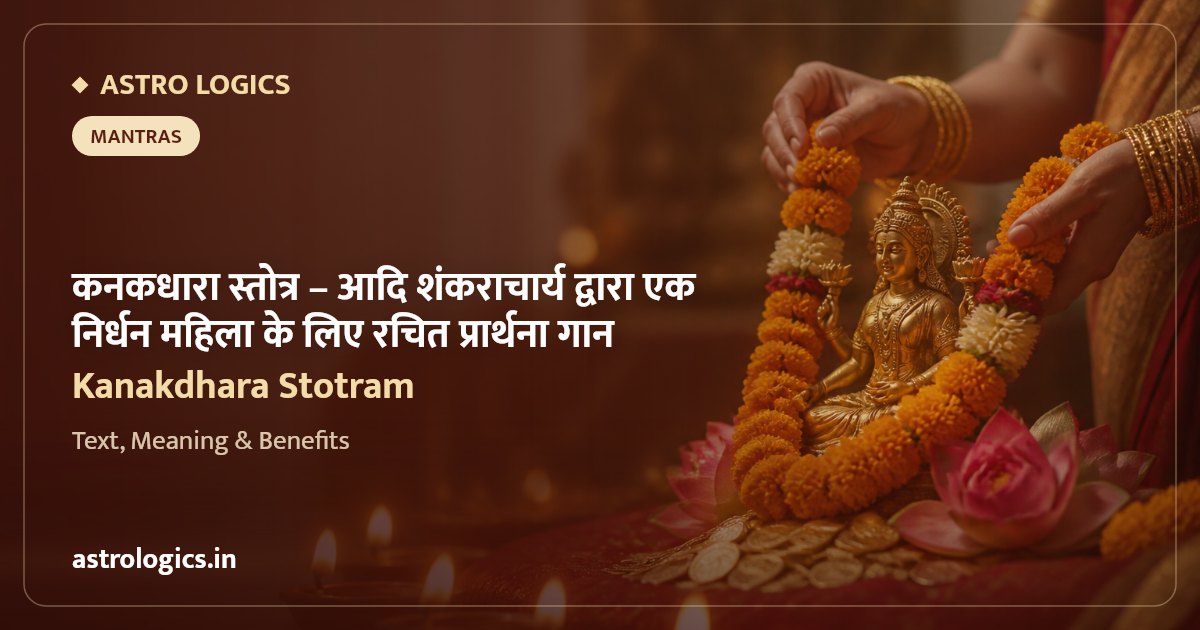Kanakdhara Stotram: The Hymn Adi Shankaracharya Wrote for a Woman With Nothing