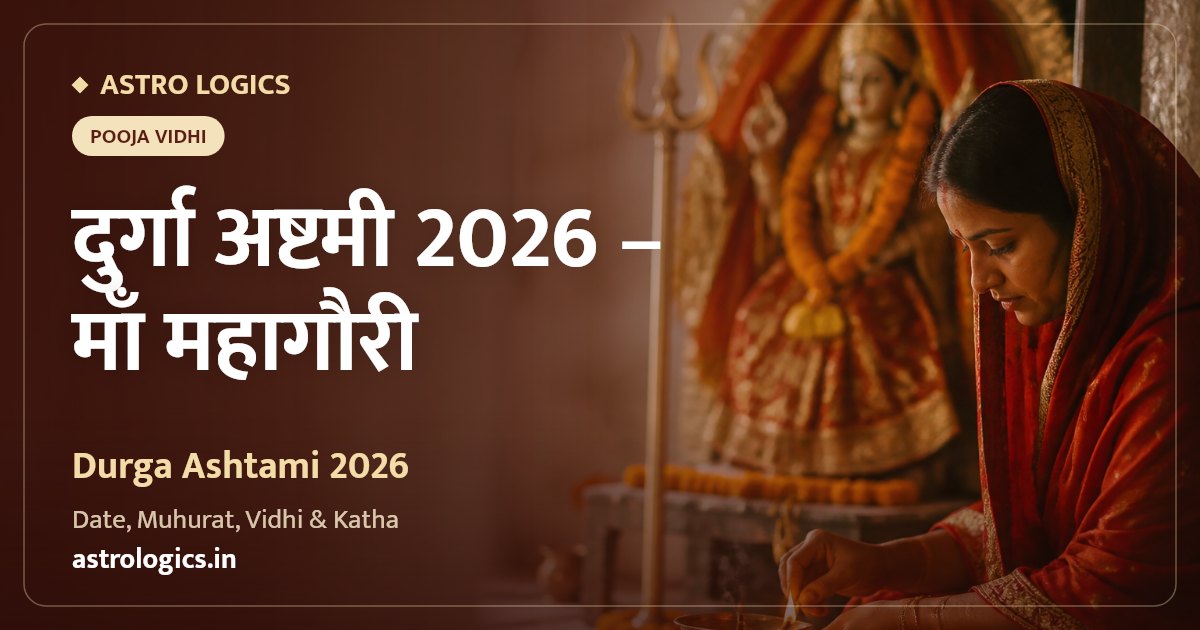 Durga Ashtami 2026: Maa Mahagauri — Date, Kanya Pujan, Sandhi Puja Time, Colour and Mantra