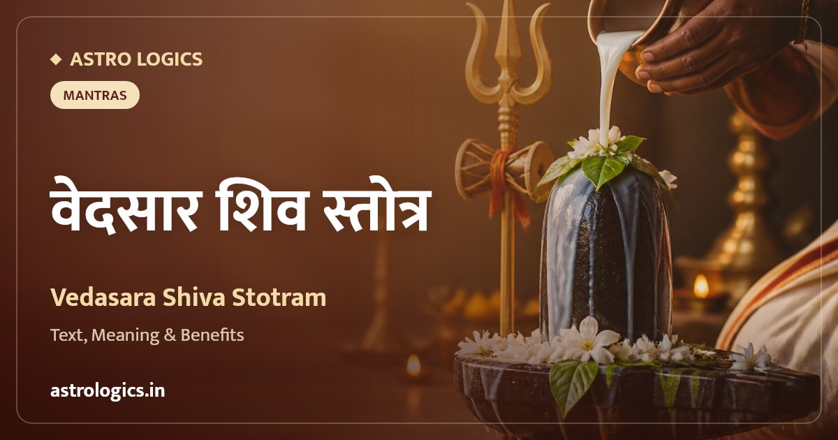 Vedasara Shiva Stotram: Sanskrit Text, Meaning & Benefits