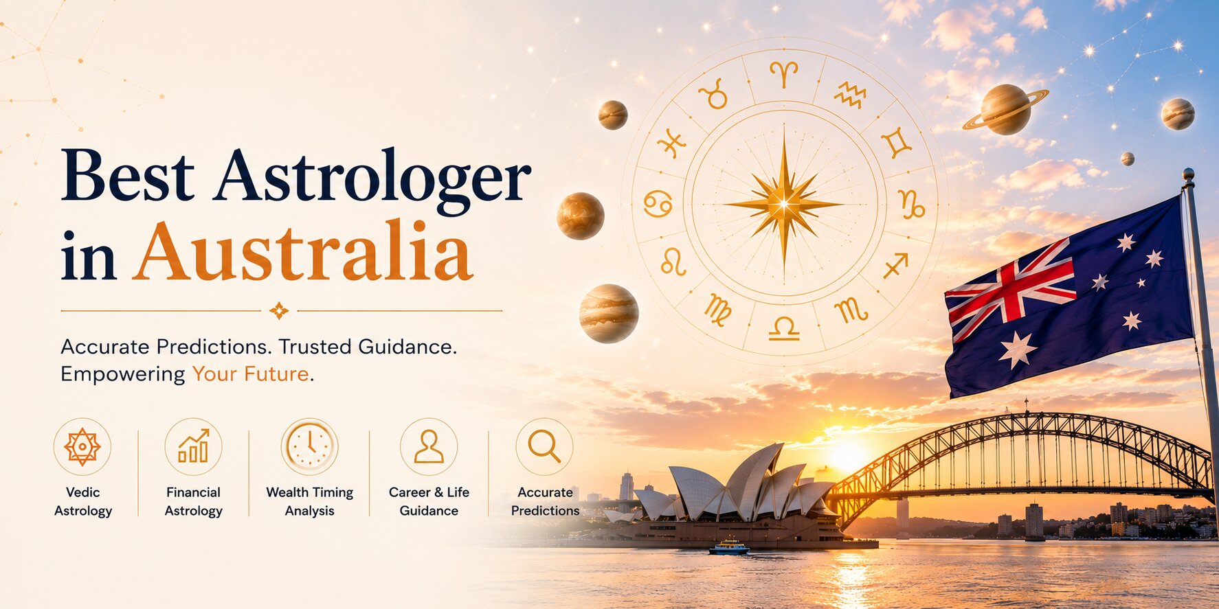Best Astrologer in Australia - Astro Logics: talk to verified Indian Vedic astrologers online from Australia for Vedic, financial, wealth-timing and career guidance and accurate predictions.