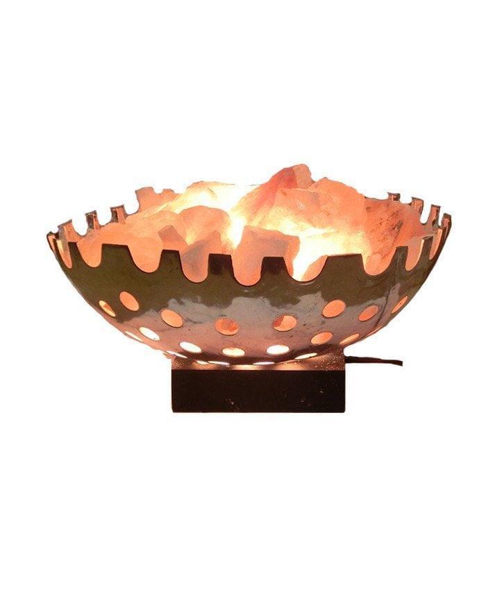 Himalayan Rock Salt Lamp Basket