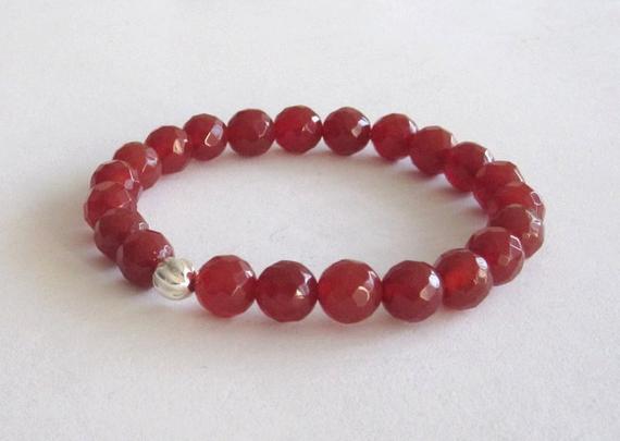 Red Carnelian Bracelet