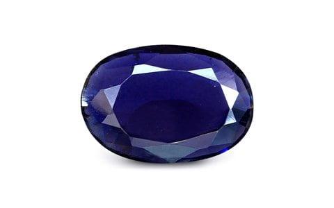 Certified Iolite Violetish (Neeli) Blue Gemstone, Natural & Genuine