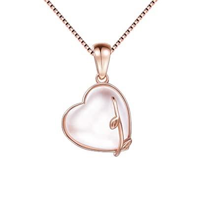 Crystal Transparent Heart Shape Pendant / Locket