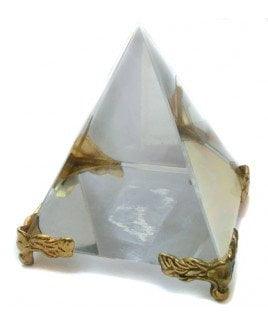 Crystal Pyramid on stand - 4 cm (PYCS-001)