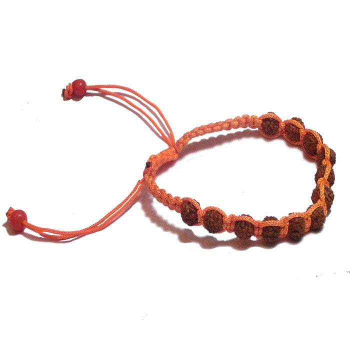 Rudraksha Plain Bracelet (RUBR-002) - Astrologics.in