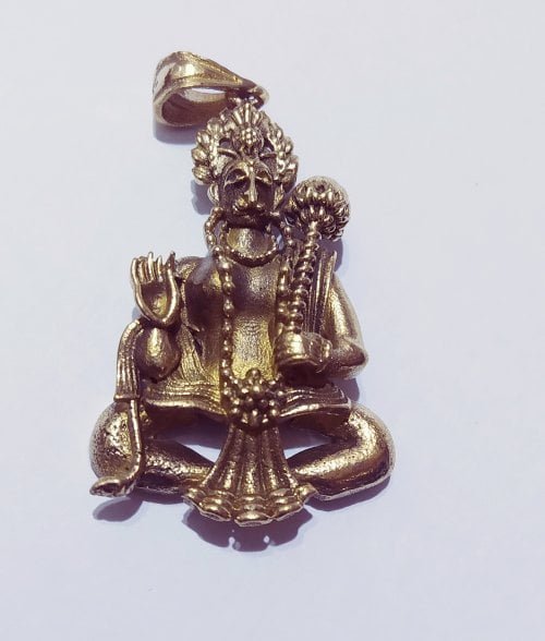 Abhimantrit Hanuman Locket in Metal
