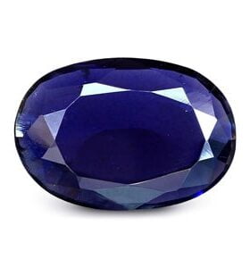 Certified Iolite Violetish Neeli Blue Gemstone Natural Genuine