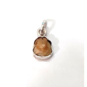 Machh Mani Fish Pearl Genuine Natural Browny Pearl