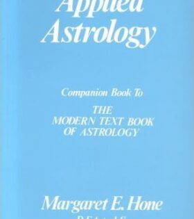 Applied Astrology By Margaret E. Hone in English