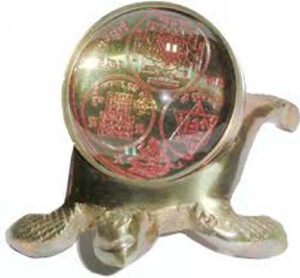 Shri Sampoorna Yantra on Tortoise