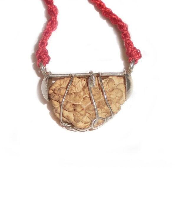 1 MUKHI RUDRAKSHA Silver Pendant With Certificate