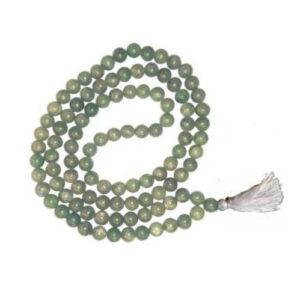 Malabar Gems Natural Cat's Eye Lehsuniya 108 Beads