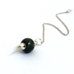 Amethyst Quartz Ball Dowsing Pendulum