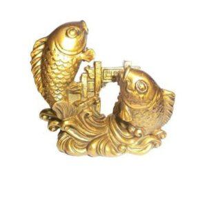 Carp Fish Crossing Dragon