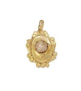 Ganesh Pearl (Moti) Star Shaped Pendant