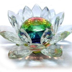 Crystal Lotus - 12 cm