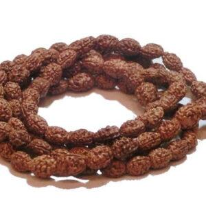 3 Mukhi Rudraksha Rosary / Mala - 10 mm (MARU-007)